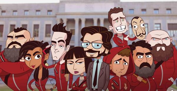 عکس های سریال money heist