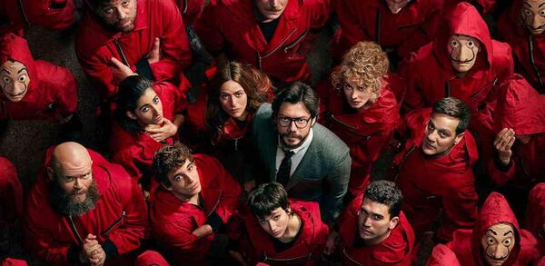 عکس های سریال money heist