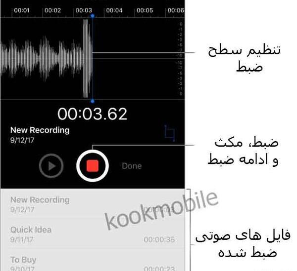 عکس فیلم ضبط شده