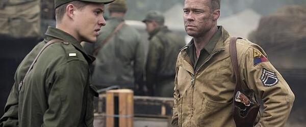 عکس برد پیت در فیلم fury