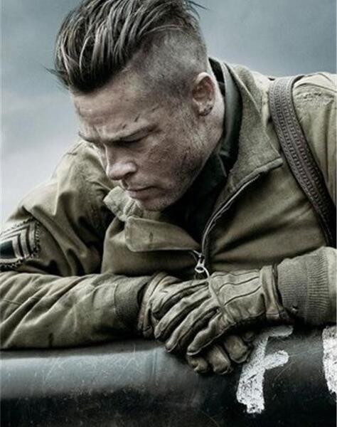 عکس برد پیت در فیلم fury