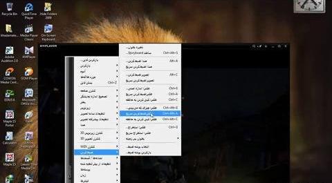 عکس گرفتن فیلم kmplayer