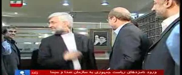 عکس سوتی جلیلی در مناظره