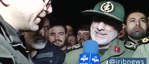 عکس سوتی سخنرانی سردار قاآنی