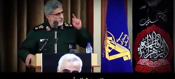 عکس سوتی سخنرانی سردار قاآنی