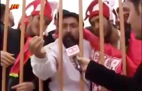 عکس سوتی طرفداران تراکتور
