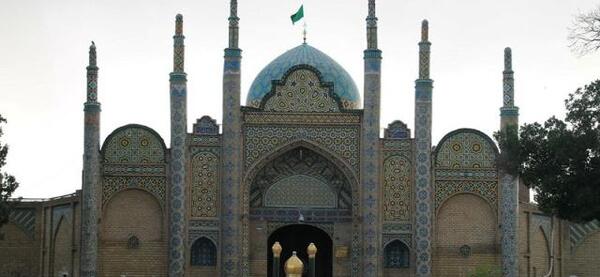 عکس امامزاده حسین قزوین