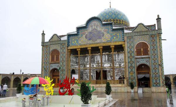 عکس امامزاده حسین قزوین