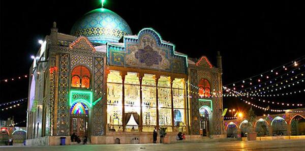 عکس امامزاده حسین قزوین