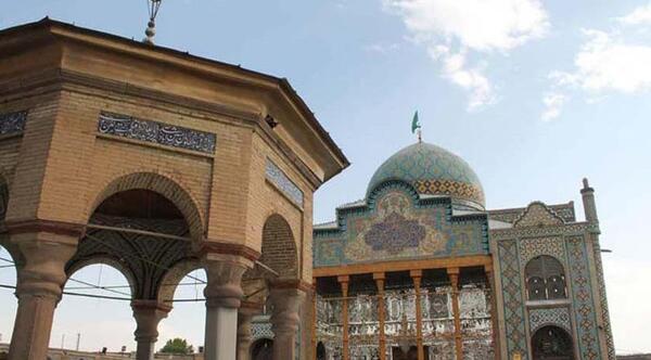 عکس امامزاده حسین قزوین
