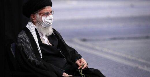 عکس عزاداری امام خامنه ای
