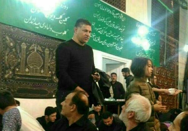 عکس عزاداری برای دایی