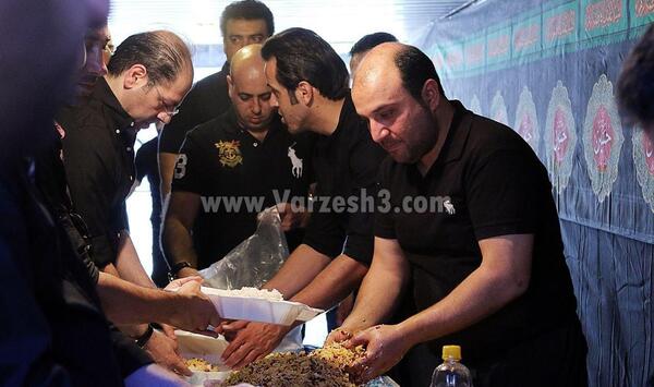 عکس عزاداری پرسپولیس