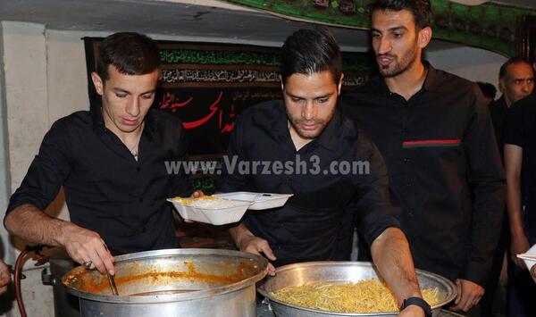 عکس عزاداری پرسپولیس
