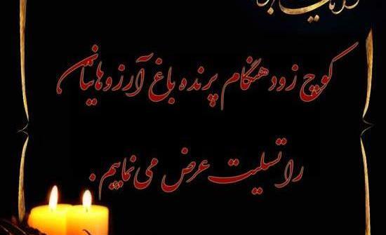 عکس عزای جوان