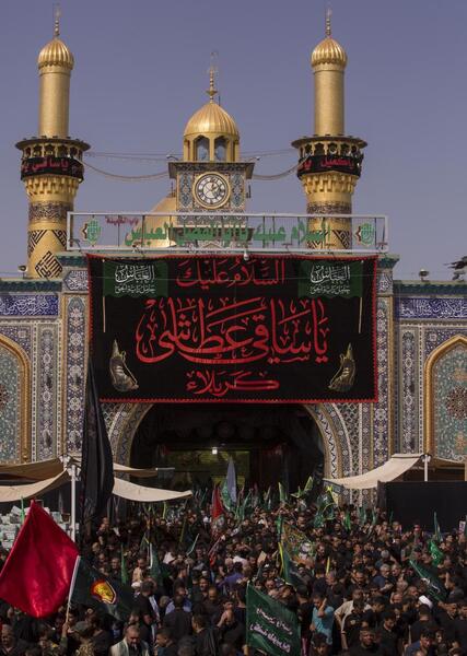 عکس بزرگترین دسته عزاداری جهان