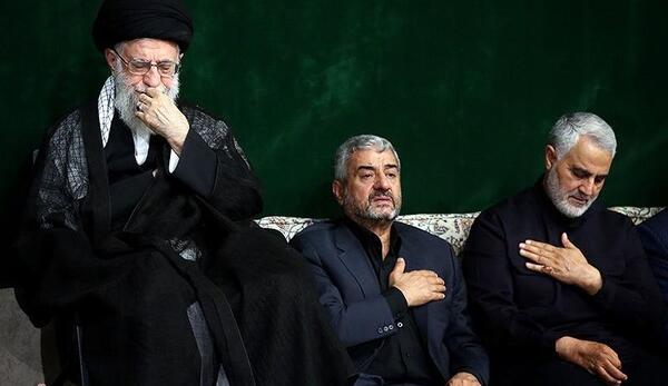 عکس عزاداری حاج قاسم
