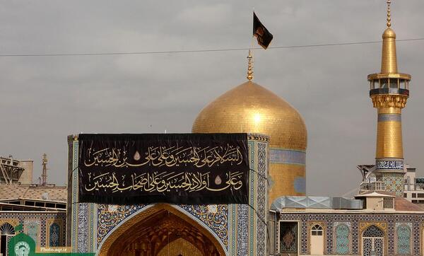 عکس عزاداری حرم امام رضا