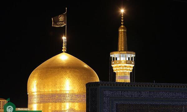 عکس عزاداری حرم امام رضا