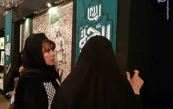 عکس عزاداری خانم