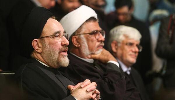 عکس عزاداری خاتمی