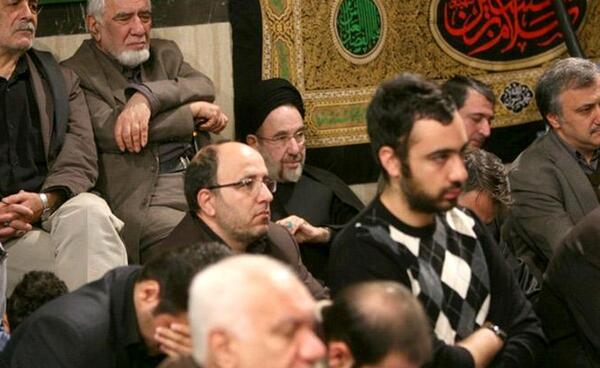 عکس عزاداری خاتمی