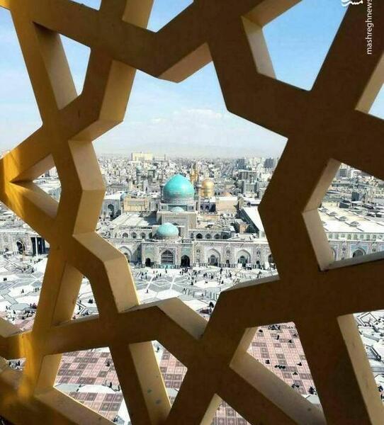 عکس عزاداری در حرم امام رضا