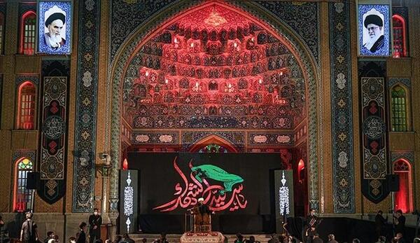 عکس عزاداری در مسجد