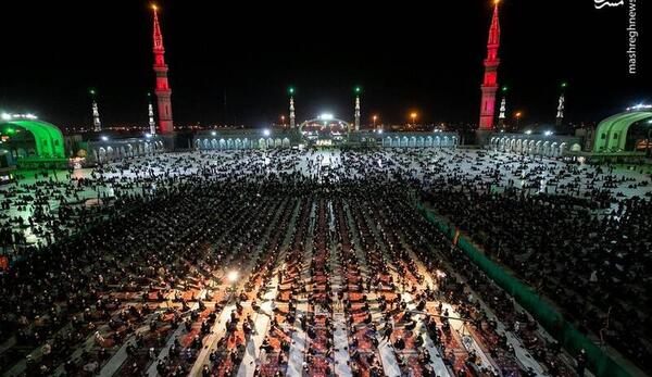 عکس عزاداری در مسجد