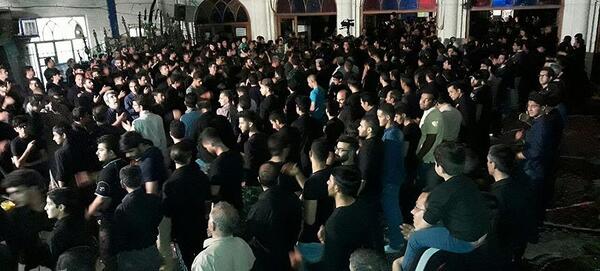 عکس عزاداری در مسجد