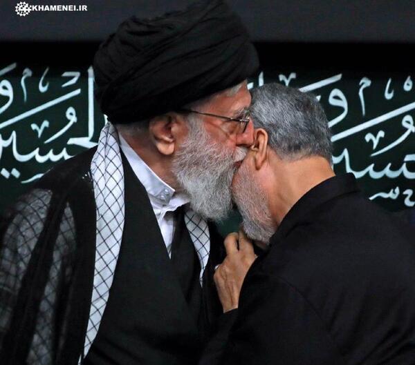 عکس عزاداری رهبر