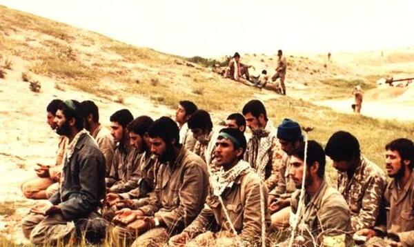 عکس عزاداری رزمندگان
