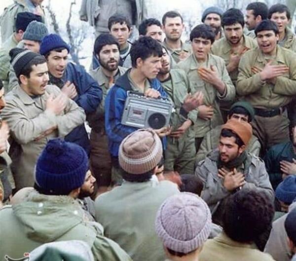 عکس عزاداری رزمندگان