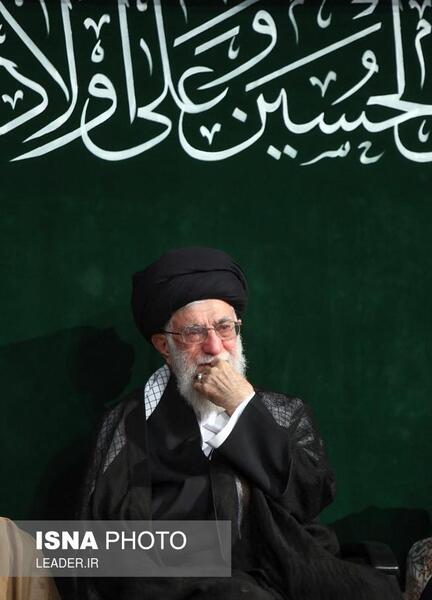 عکس رهبر عزاداری امام حسین