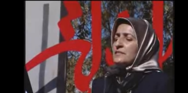 عکس عزاداری زن