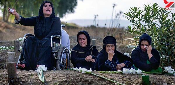 عکس زن عزادار