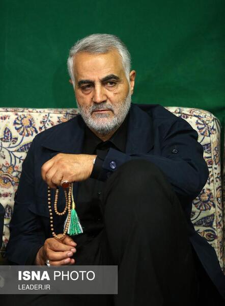عکس عزاداری سردار سلیمانی