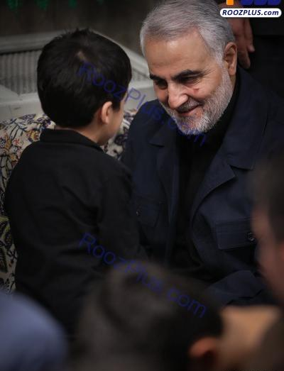 عکس عزاداری سردار سلیمانی
