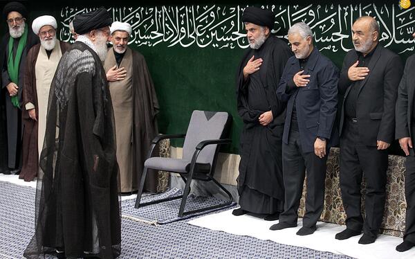عکس عزاداری سردار سلیمانی