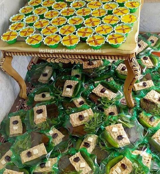 عکس سفره عزاداری