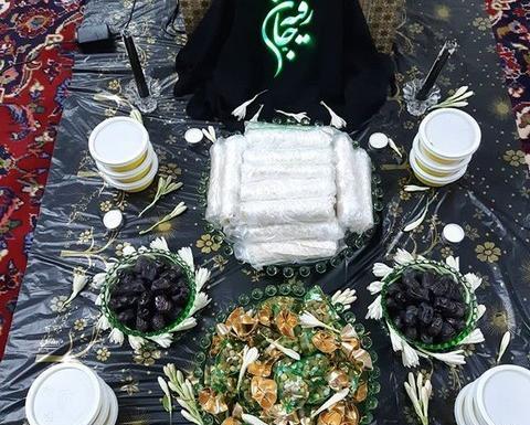 عکس سفره عزاداری