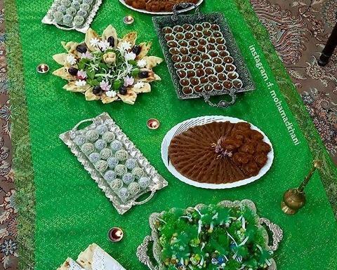 عکس سفره عزاداری