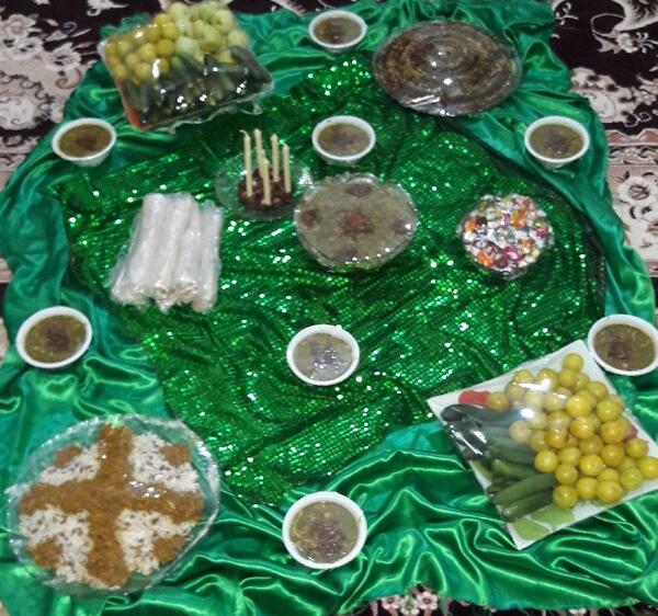 عکس سفره عزاداری