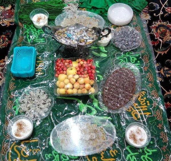عکس سفره عزاداری
