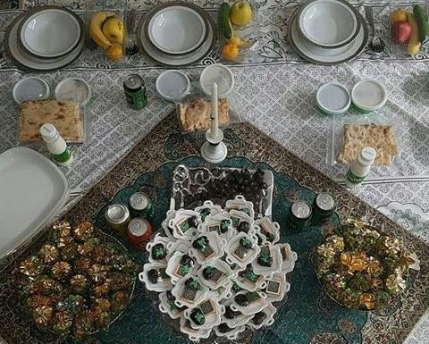 عکس سفره عزاداری