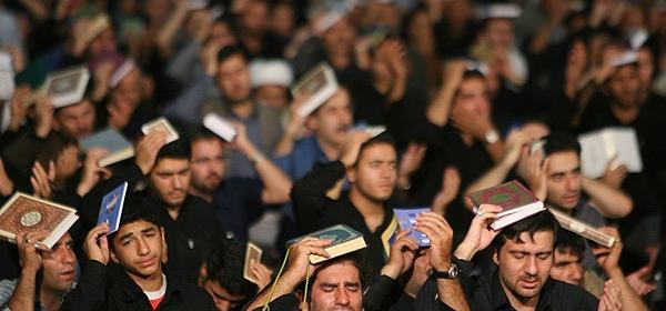 عکس عزاداری شب های قدر