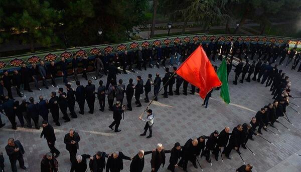 عکس عزاداری شاه