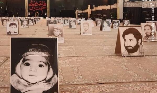 عکس عزاداری شهدا