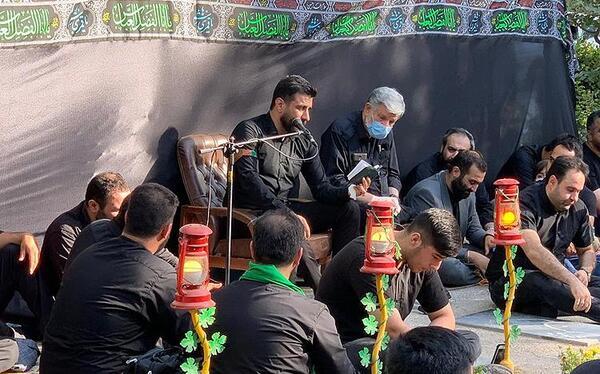 عکس عزاداری شهدا