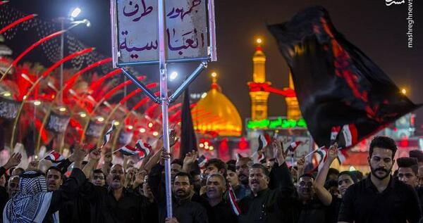 عکس عزاداری عاشورا در کربلا